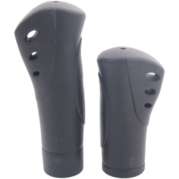 The Edge Ergo Venti Handles - 22mm - Rubber - 125 + 92mm - 119g - Black