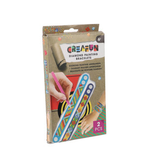 Braccialetti di pittura di diamanti Creafun 2 pezzi assortiti