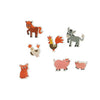Creafun stickers foam boerderij | 6 stuks