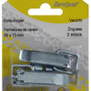 Mack 1013342 - 2 cerraduras de caja galvanizadas 49x22mm | 5 piezas