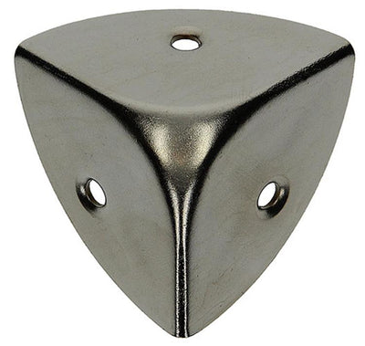 Mack 1013346 - 4 nickel-plated suitcase corners 35 mm | 5 pieces