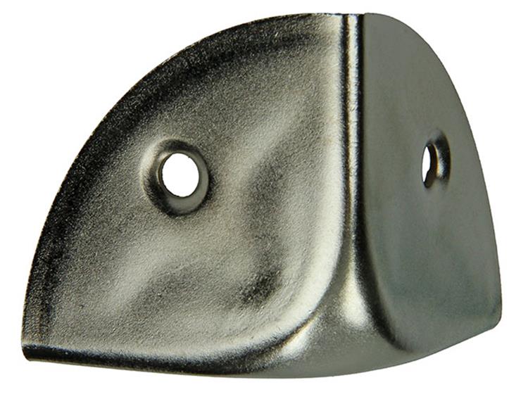 Mack 1013346 - 4 esquinas para maleta niqueladas 35 mm | 5 piezas
