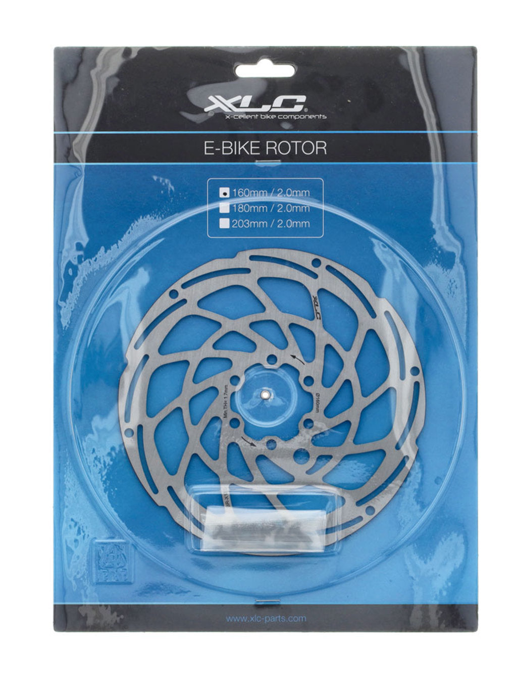 Disco freno xlc ebike 160mm zi brx135