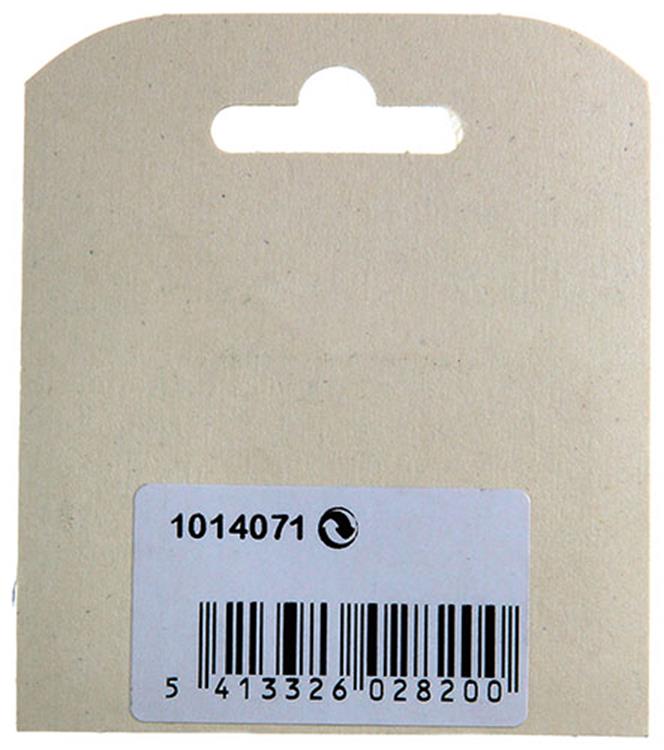 Mack 1014071 - candado con cilindro latón 20 mm | 10 piezas