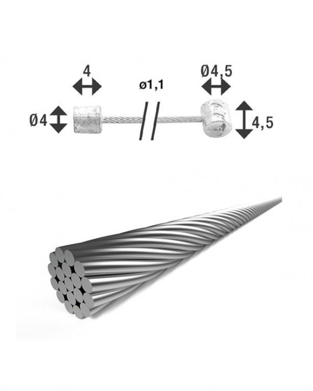 Cable de engranaje XLC SH-X14