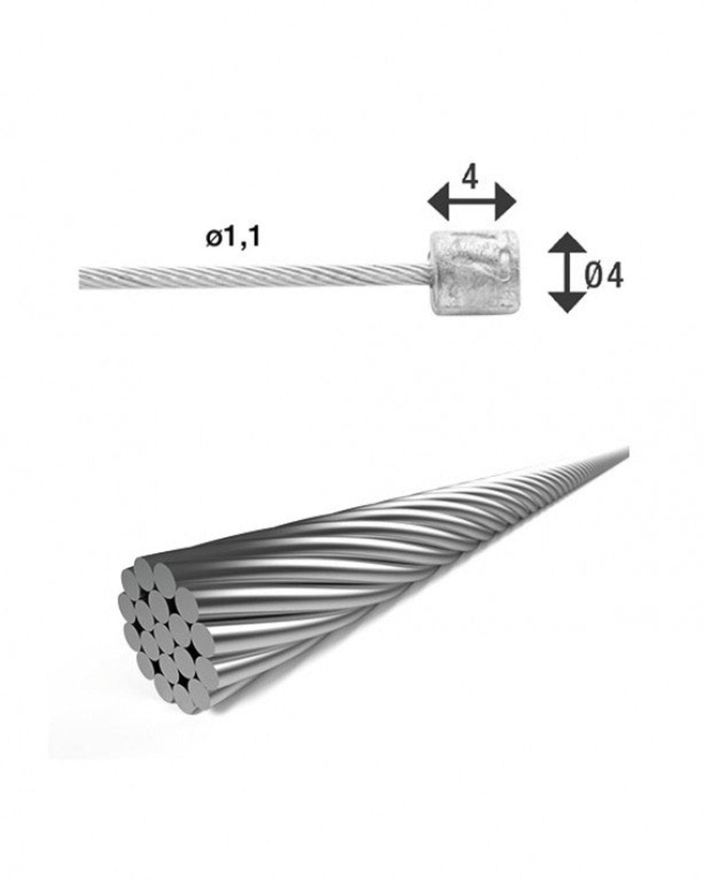 Cable de engranaje XLC SH-X17
