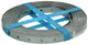 1014101 - listón de hierro perforado, galvanizado 12mmx0,8mmx10m | 5 piezas