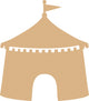 Vaessen creative • mdf tent 38x44cm 4mm