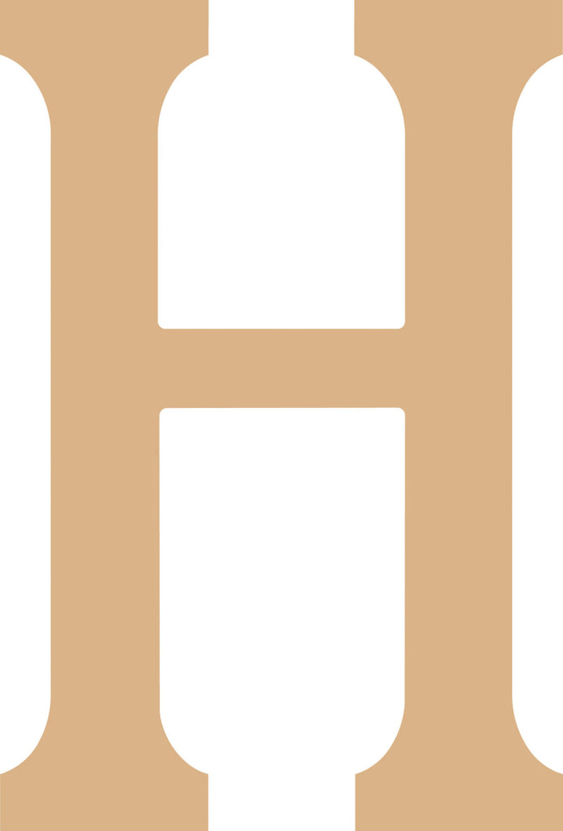 Vaessen creative • mdf letter h 21,8cm
