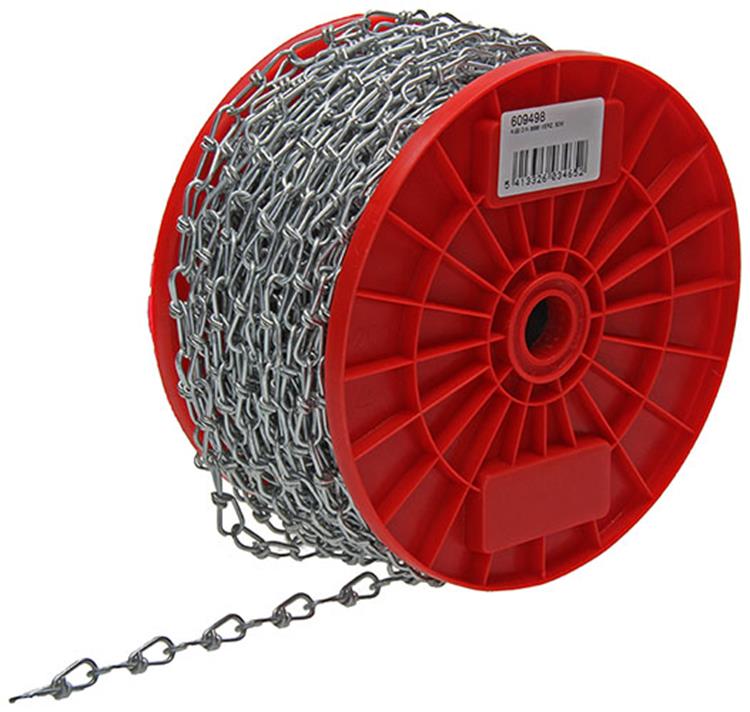 1013663 - cadena victor galvanizada din5686ø 2mm l 28mm 50m ancho 32 kg | 50 piezas