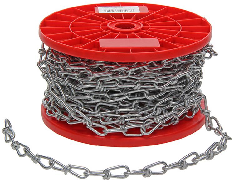 1013665 - cadena victor galvanizada din5686ø 3,1mm l 41mm 20m ancho 75 kg | 20 piezas