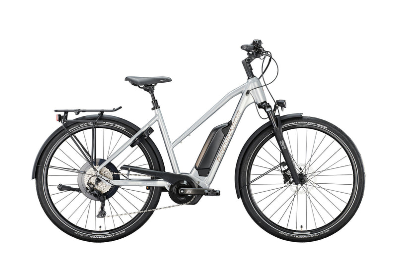 Brennabor elektrische trekkingfiets t-38e mod. 24 ebike trekk. t-38e 28 55 trap. 8sp. silver brown