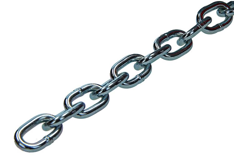 1014181 - eslabón de cadena corto din5685-2ø 5mm l 21mm 15m ancho 125 kg | 15 piezas