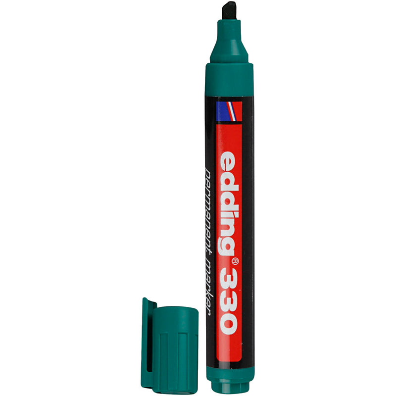 Edding 330 Marker, Spessore della linea 1-5 mm, verde, 1 pezzo