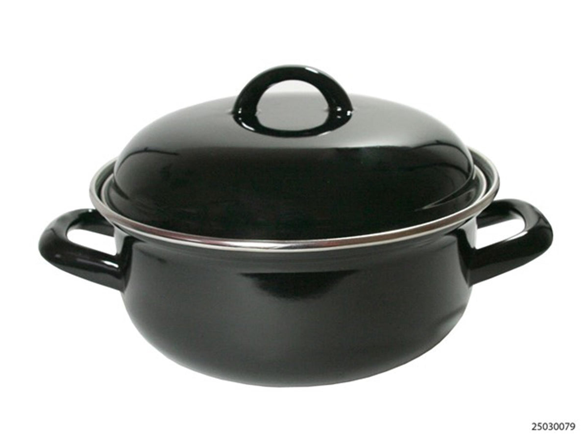 Cucina imperiale Imperial Kitchen Braadpan 24 cm smalto nero