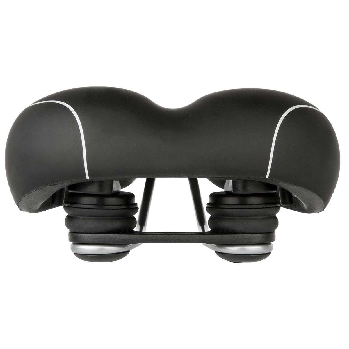 Velo sella peluche memory foam unisex nero