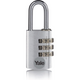 Yale 1065222 - candado 28mm aluminio plata std | 6 piezas
