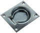 1010889 - anilla de trampilla galvanizada azul 75 x 90 mm | 10 piezas