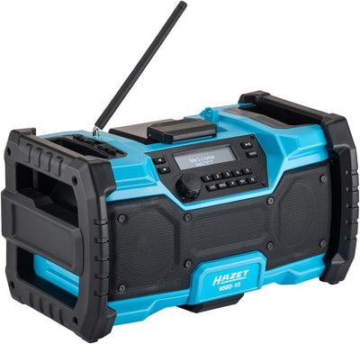 Hazet baustellenradio 9580-10 dab radio with bluetooth