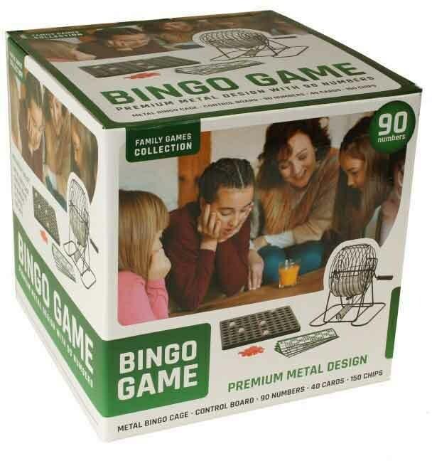 Cilgro Bingo Mill hecho de metal con 90 números