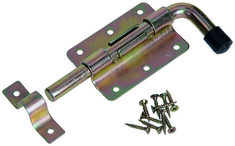 Mack 1014282 - cerrojo de pistola con soporte de bloqueo, bicroma ø12mm | 5 piezas