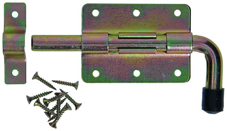 Mack 1014282 - cerrojo de pistola con soporte de bloqueo, bicroma ø12mm | 5 piezas
