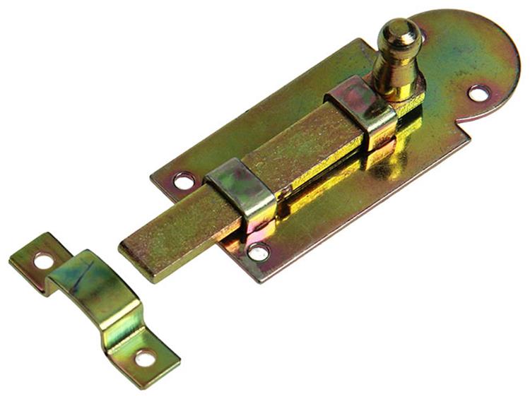 Mack 1014263 - corredera de ventana con pomo redondo, bicromatado a 60 - b 10 mm | 5 piezas