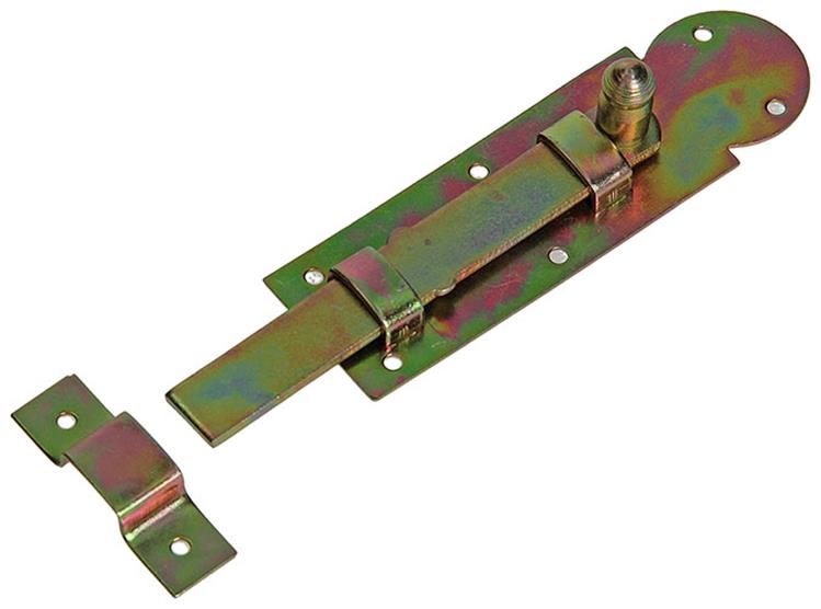 Mack 1014265 - corredera de ventana con pomo redondo, bicromatado a 100 - b 25 mm | 5 piezas