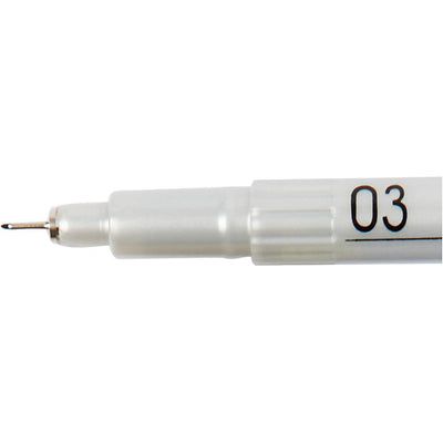 Penna da disegno a medaglione, spessore della linea 0,3 mm, nero, 1 pezzo