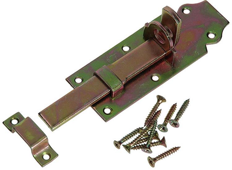 Mack 1014278 - candado modelo corredera con luz, bicromatado 120mm | 5 piezas