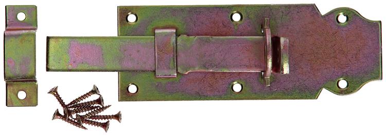 Mack 1014279 - candado modelo corredera con luz, bicromatado 140mm | 5 piezas