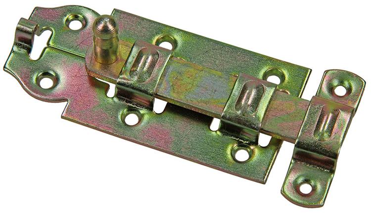 Mack 1014272 - tapparella con pomello tondo, bicromato 100mm | 5 pezzi