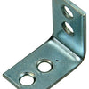 1014297 - 8 cuadrados plegados galvanizados 25x25x15mm | 10 piezas