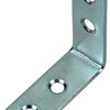 1014298 - 8 cuadrados plegados galvanizados 40x40x15mm | 10 piezas