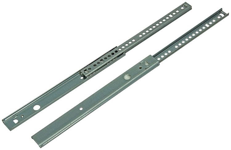 1014510 - guías para cajón de bolas galvanizadas27mm 25-40cm 12kg | 5 piezas