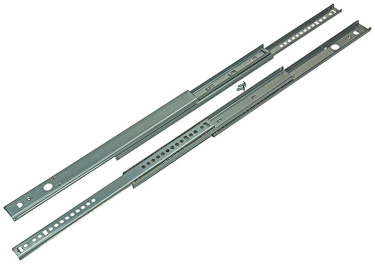 1014513 - pr. guías telescópicas para cajones de bolas galvanizadas 50cm 25kg | 5 piezas