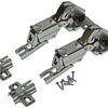 Mack 1013696 - 2 cerniere per mobile TV da incasso diritte 35mm | 5 pezzi