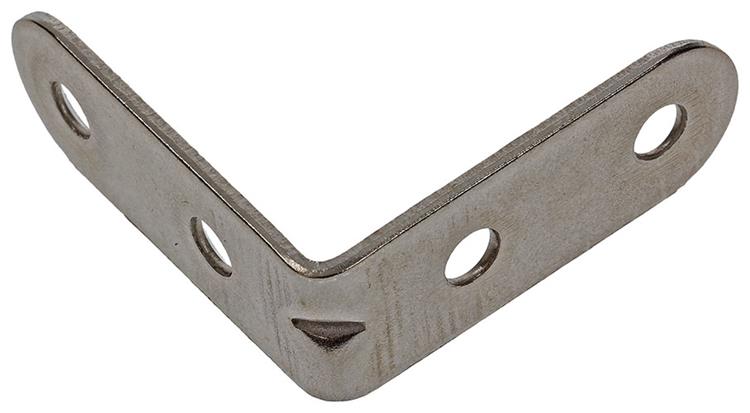 Mack 1013712 - 4 ganchos para silla acero inoxidable 40x40mm | 10 piezas