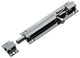 Mack 1013686 - 1 pestillo deslizante latón cromado a 100 - b 16 mm | 5 piezas