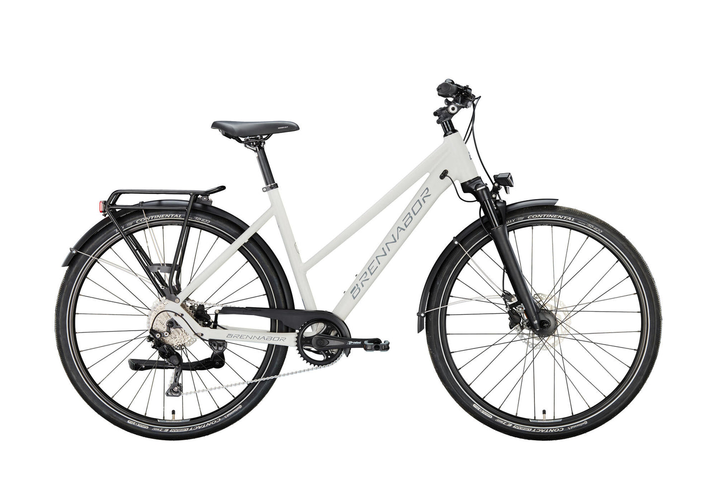 Brennabor trekkingfiets t-60 mod. 22 bike brennab. t-60 28 55 trap. 18sp grey grey