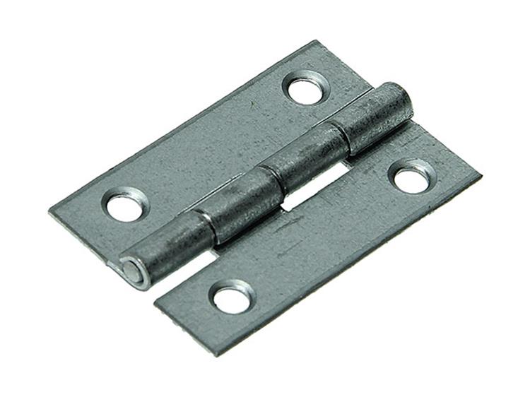 Mack 1013737 - 20 bisagras estrechas galvanizadas 40 x w 25mm | 5 piezas