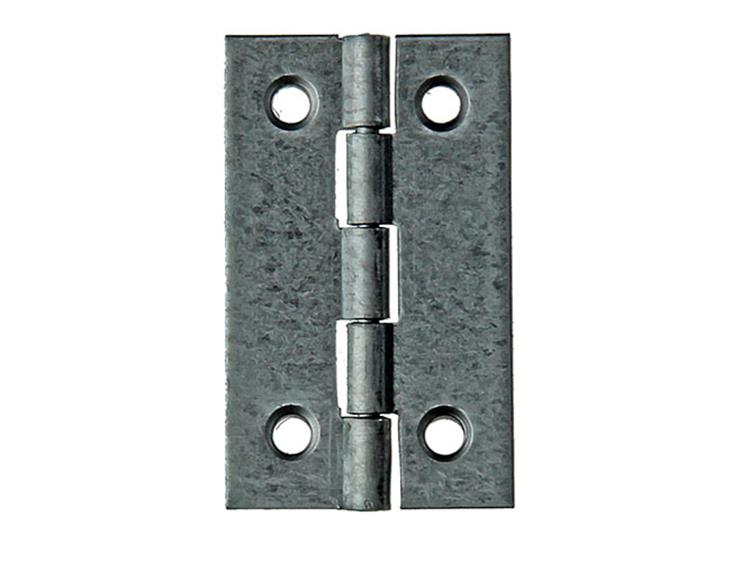 Mack 1013738 - 20 bisagras estrechas galvanizadas 50 x w 30mm | 5 piezas