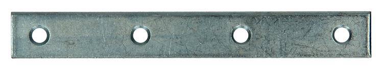1013746 - 20 placas de conexión galvanizadas 125x16xmm | 10 piezas