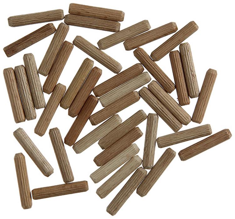 Mack 1013777 - 40 tacos de madera ø 6 mm | 5 piezas