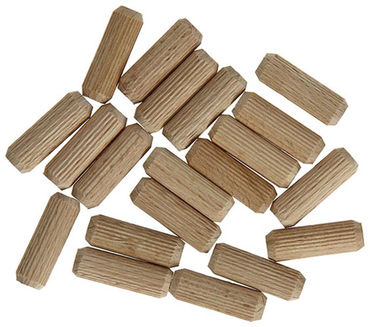 Mack 1013779 - 20 tacos de madera ø 10 mm | 5 piezas