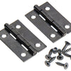 Mack 1013709 - 2 bisagras estrechas acero inoxidable h 40 x w 25 mm | 5 piezas