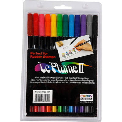Segnali di Le Plume II, colori forti, 12 pezzi 1 scatola