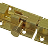 Mack 1013714 - 1 pestillo corredero latón pulido a 40 - b 13 mm | 5 piezas