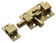 Mack 1013714 - 1 pestillo corredero latón pulido a 40 - b 13 mm | 5 piezas