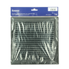 Renson 1069264 - Rejilla regulable de superficie PVC 732 (250x250) str 9005 (negro) | 2 piezas